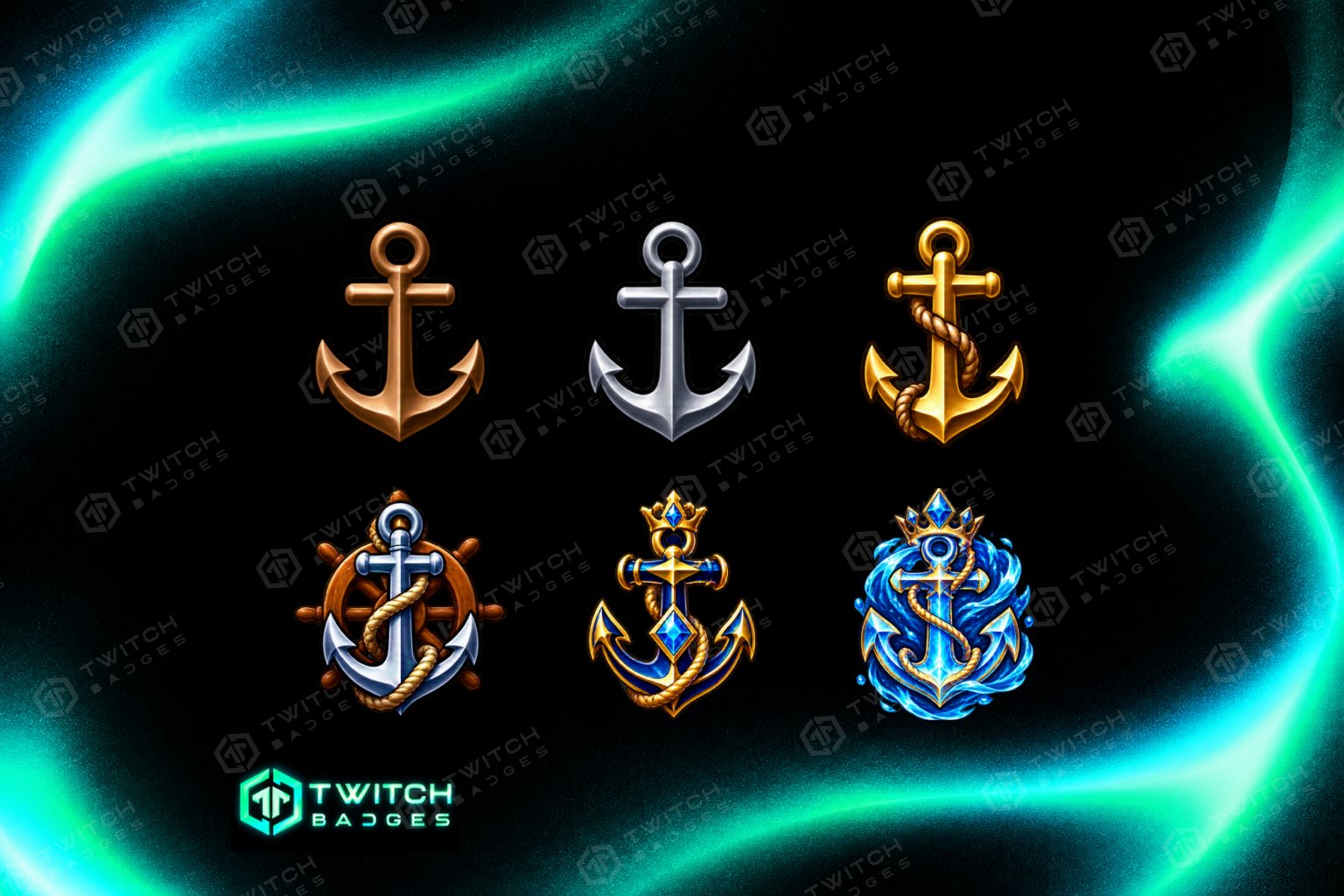 Anchor Twitch Sub Badges preview