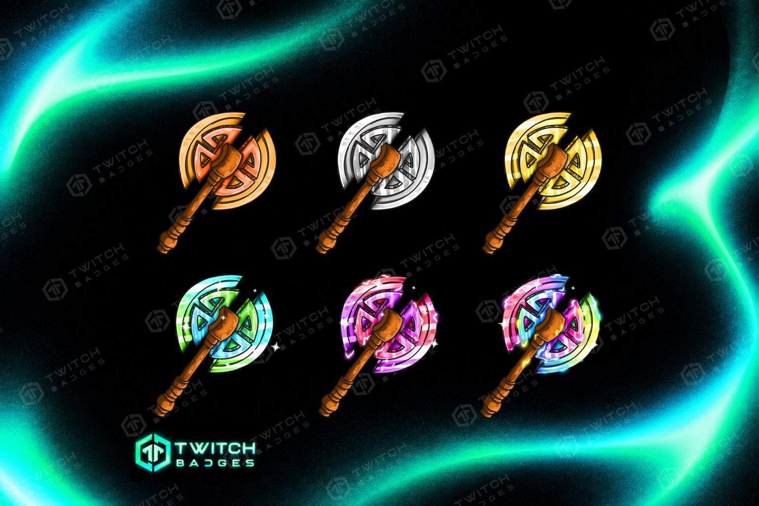 Axe V2 Twitch Sub Badges preview