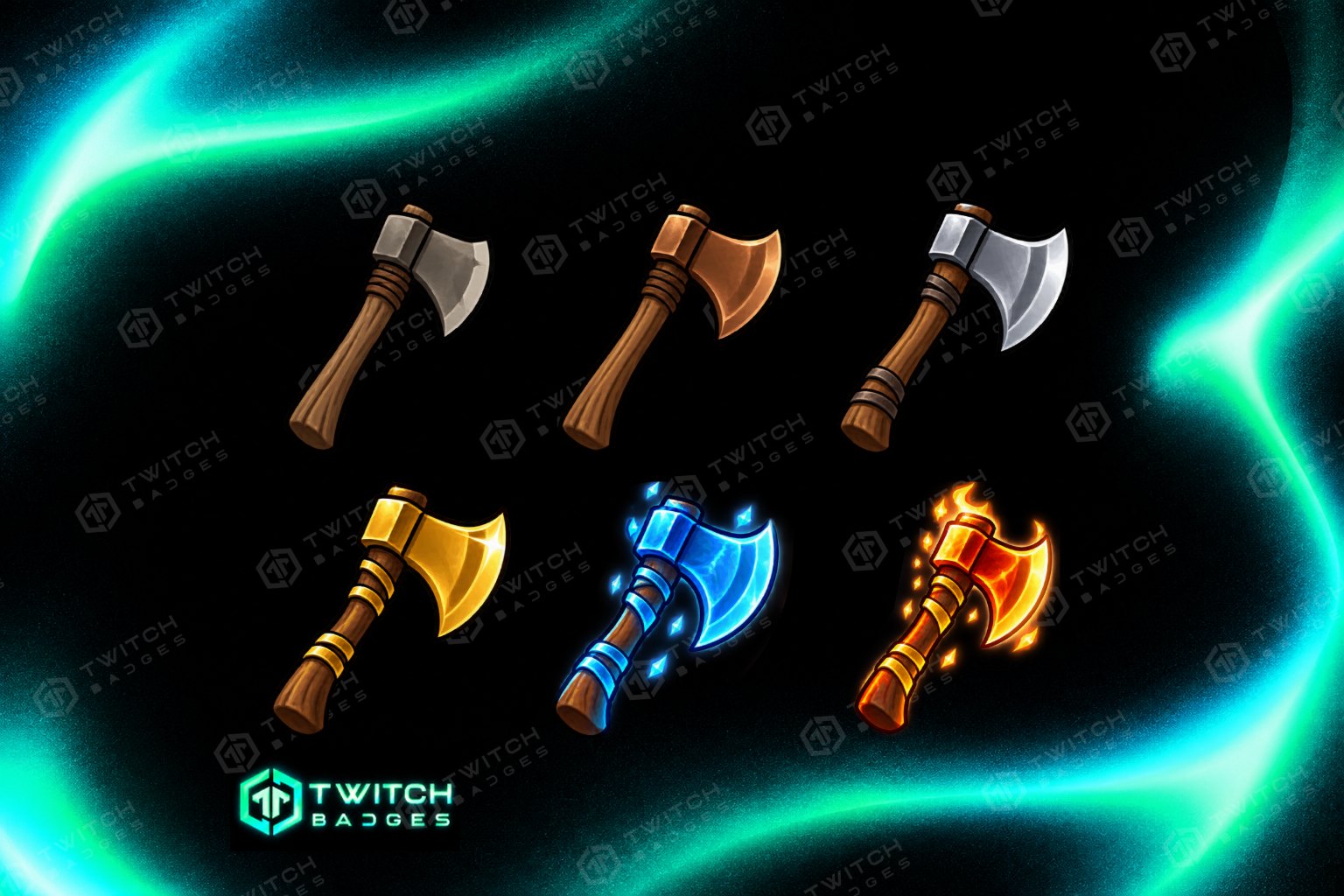 Axe Twitch Sub Badges preview