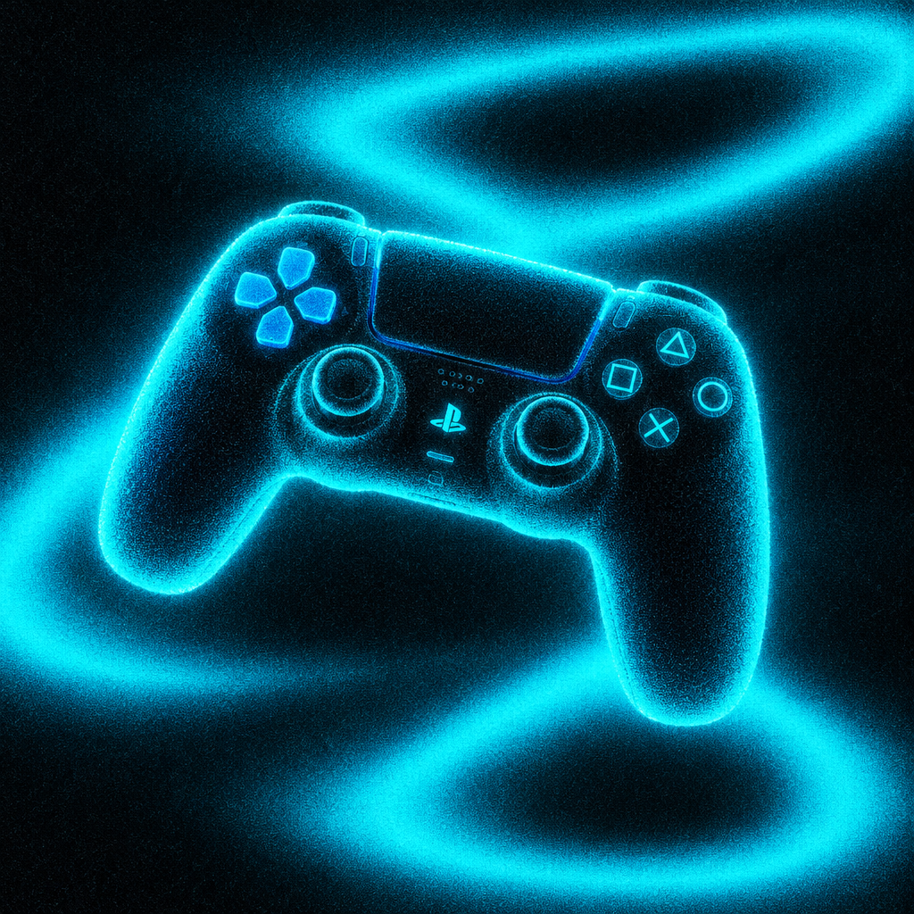 Game controller artwork